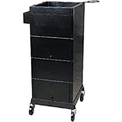 Sibel Discrete Hairdressing Trolley Black 10.5kg Sibel Discrete Hairdressing Trolley Black 10.5kg