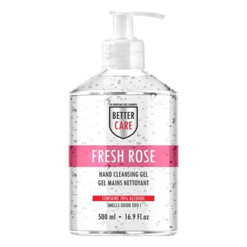Better Care Hand Sanitizer Gel, Rose Scented, Alcohol-Based, 500ml