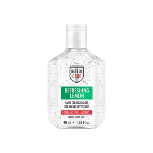 Better Care Hand Sanitizer Gel, Lemon Scented, Alcohol-Based, 40ml