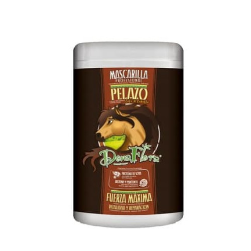 Dona Flora Maximum Strength Hair Mask Strengthens And Nourishes Without Sulfates Or Parabens Repairs And Protects Shine And Volume 100g
