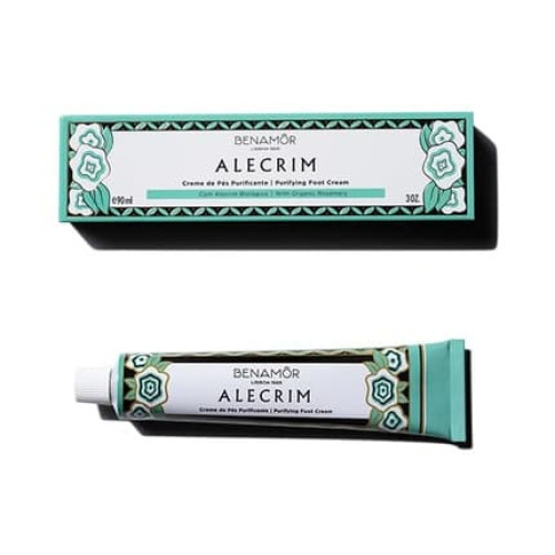Benamor Alecrim Foot Cream 90ml Tube Made with Natural Ingredients