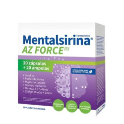 Mentalsirina Az Force Rx 20 Ampoules 20 Capsules
