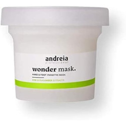 Andreia Professional Foot Mask Hand Mask with Kiwi and Cucumber Extracts 200g