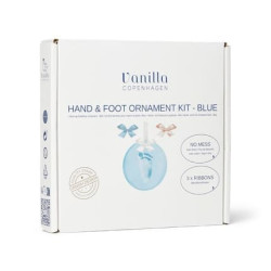 Vanilla Copenhagen Hand & Foot Clay Kit Blue 11 Cm