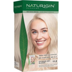 Naturigin Extreme Ash Blonde Hair Dye 112 Permanent Hair Color with Natural Ingredients Naturigin Extreme Ash Blonde Hair Dye 112 Permanent Hair Color with Natural Ingredients