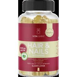 Vitayummy Hair & Nails With Elderflower 60 Pieces