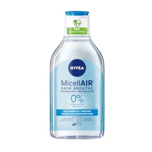 Nivea Micellar Cleansing Water For Normal And Combination Skin 400ml