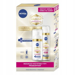 Nivea Luminous 630 Day Cream Against Discoloration Spf 50 40ml + Intensive Serum Against Discoloration 30ml