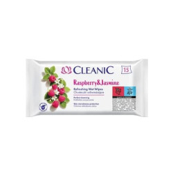 Harper Cleanic Refreshing Wipes Raspberry & Jasmine 15 Pieces Harper Cleanic Refreshing Wipes Raspberry & Jasmine 15 Pieces