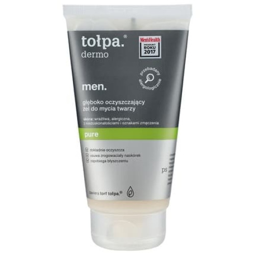Topa Dermo Men Pure Deep Cleansing Face Wash Gel 150ml