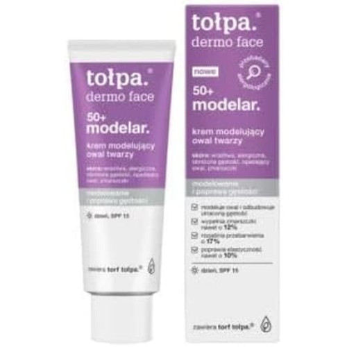 Tolpa Dermo Face 50+ Modelar Face Oval Modeling Cream Day SPF15 40ml