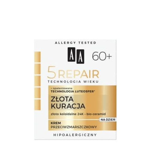 Aa Technology Age 5 Repair 60+ Anti-Wrinkle Cream For Day 50ml