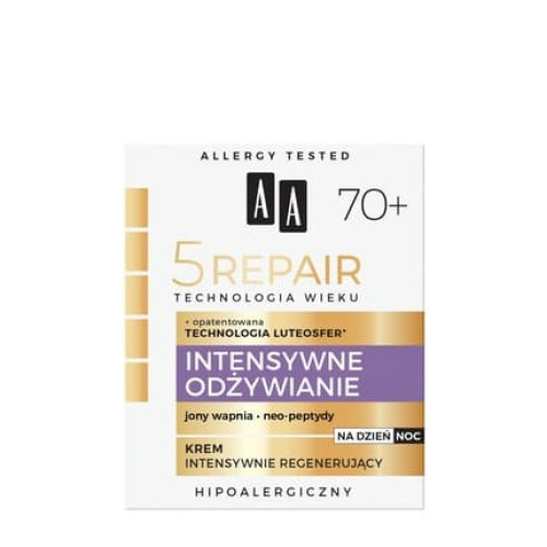 Aa Technology Age 5 Repair 70+ Intensively Regenerating Cream For Day And Night 50ml