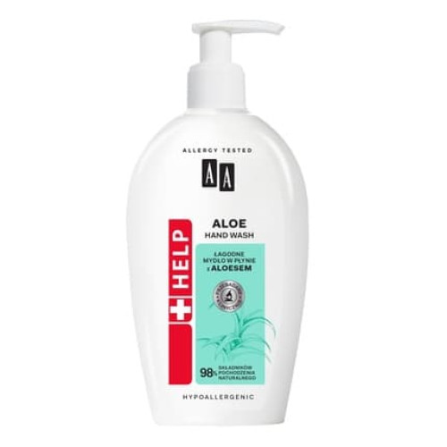 Aa Help Aloe Hand Wash Gentle Liquid Soap Aloe 300ml
