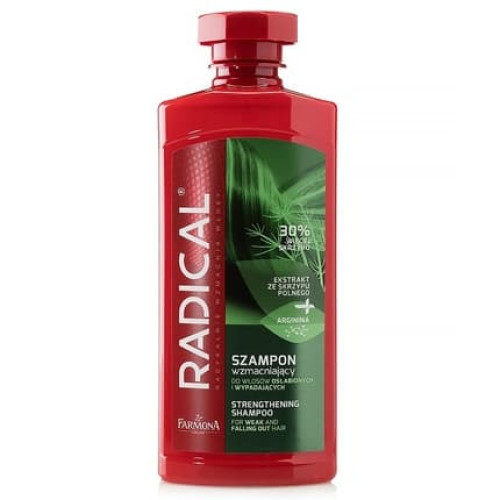 Farmona Radical Strengthening Shampoo For Weak And Falling Hair With Field Horsetail Extract 400ml