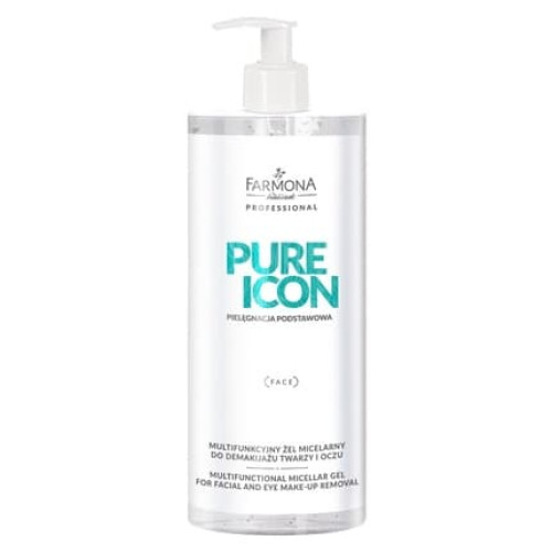 Pure Icon Multifunctional Micellar Gel For Makeup Removal For Face And Eyes 500ml Pure Icon Multifunctional Micellar Gel For Makeup Removal For Face And Eyes 500ml