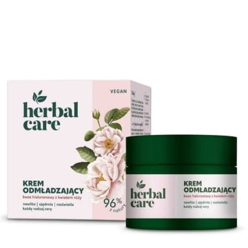 Herbal Care Rejuvenating Cream Hyaluronic Acid With Rose Flower 50 Ml