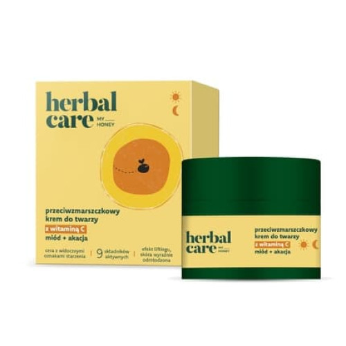 Farmona Herbal Care My Honey Antiwrinkle Face Cream With Vitamin C Honey And Acacia 50 Ml Farmona Herbal Care My Honey Antiwrinkle Face Cream With Vitamin C Honey And Acacia 50 Ml