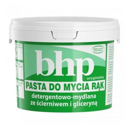 Pollena Bhp Hand Washing Paste Detergent Soap With Abrasive And Glycerin 500ml Pollena Bhp Hand Washing Paste Detergent Soap With Abrasive And Glycerin 500ml