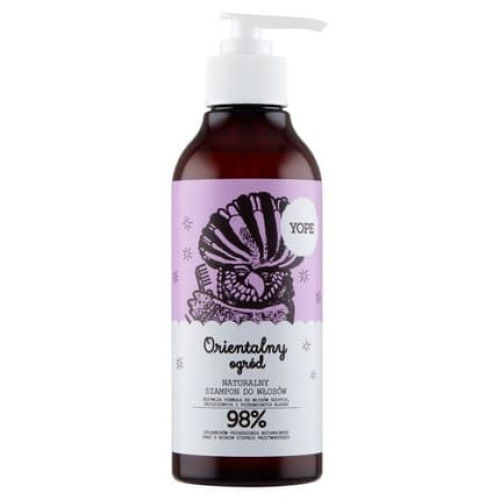 Yope Natural Shampoo For Hair Oriental Garden 300ml