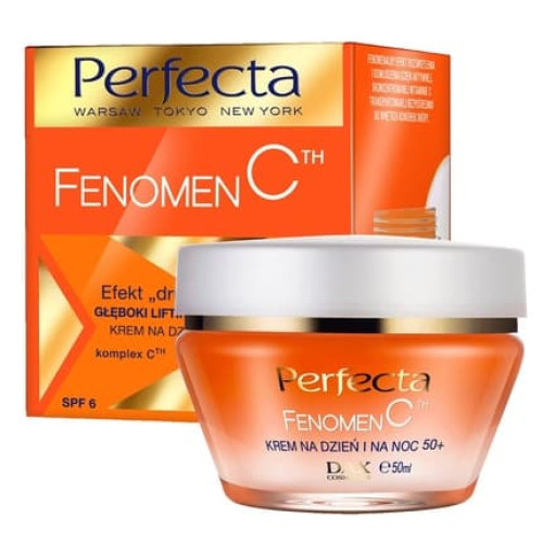 Perfecta Fenomen C Second Skin Effect Deep Lifting Moisturizing Cream 50+ Day And Night 50ml