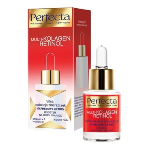 Perfecta Multi-Collagen Retinol Booster Express Lifting For Day And Night 15 Ml Perfecta Multi-Collagen Retinol Booster Express Lifting For Day And Night 15 Ml