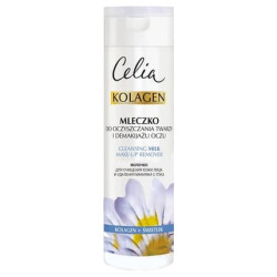 Celia Collagen Cleansing Milk For Face And Eye Makeup Removal Eyebright 200ml Celia Collagen Cleansing Milk For Face And Eye Makeup Removal Eyebright 200ml