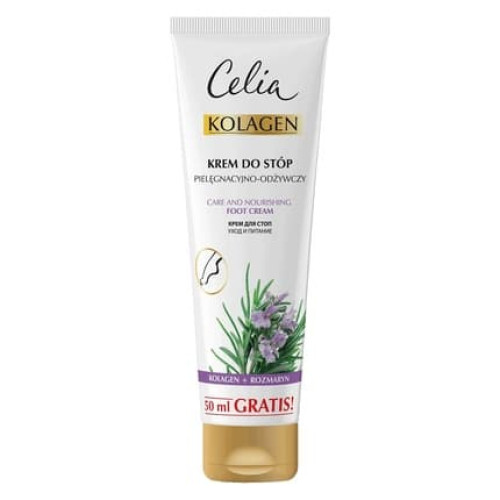 Celia Collagen Nourishing And Regenerating Foot Cream Rosemary 75ml