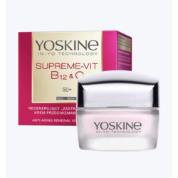Yoskine Supreme-Vit B12 & C Anti-Aging Renewal 50+ Vitamin Night Cream 50ml