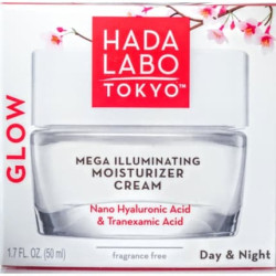 Hada Labo Tokyo Glow Mega Illuminating Moisturizer with Nano Hyaluronic Acid