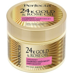 24k Gold & Rose Oil Luxury Deep Nourishing Cream Booster 24k Gold & Rose Oil Luxury Deep Nourishing Cream Booster