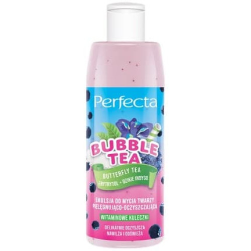 Perfecta Bubble Tea Cleansing And Caring Face Wash Emulsion 300ml