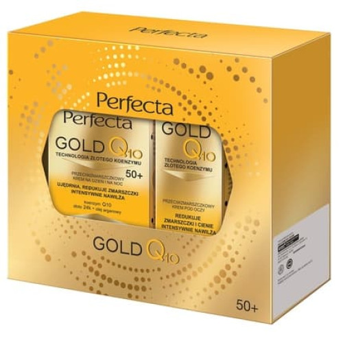 Perfectaset Gold Q10 Day And Night Cream 50ml And Antiwrinkle Eye Cream 15ml Perfectaset Gold Q10 Day And Night Cream 50ml And Antiwrinkle Eye Cream 15ml
