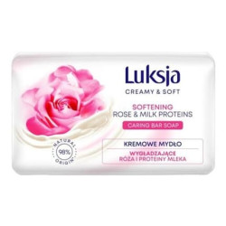 Luxja Creamy & Gentle Smoothing Rose & Milk Protein Soap Bar 90g