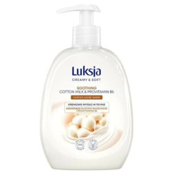 Luxja Creamy & Gentle Soothing Liquid Soap with Cotton Milk