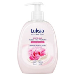 Luxja Creamy and Soft Smoothing Rose and Milk Protein Liquid Soap 500ml