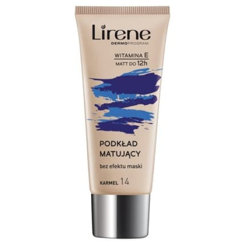 Lirene Nature Matte Fluid Mattifying Face 14 Caramel 30ml