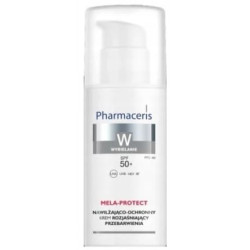 Pharmaceris W Melaprotect Moisturizing And Protective Cream For Day Use Brightening Dark Spots Spf 50 50 Ml