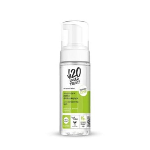 Under Twenty Anti-Acne Active Detoxifying Foam with Glycolic Acid and Betaine Raspberry
