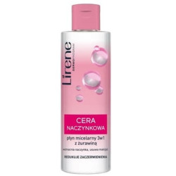 Lirene Wax Naczynkowa Micellar Water 3-in-1 with Cranberry 200ml