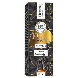 Lirene 10 Peptides Booster Anti-Aging Serum 50-70+, 30ml