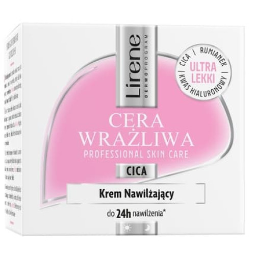 Lirene Cica Moisturizing Face Cream For Day And Night 50ml