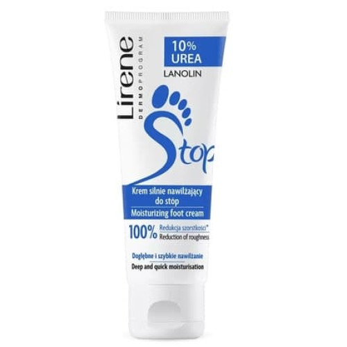 Lirene Strongly Moisturizing Foot Cream 10% Urea 75ml