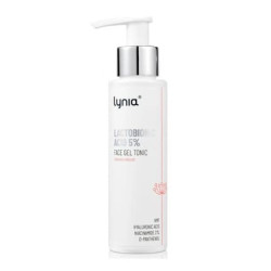 Lynia Gel Toner 100 Ml - Gel Toner For Sensitive, Capillary Skin With Lactobionic Acid