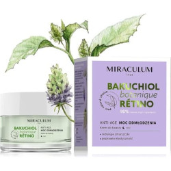 Miraculum Bakuchiol Anti-Aging Rejuvenating Night Cream with Vitamin E and Shea Butter 50ml Miraculum Bakuchiol Anti-Aging Rejuvenating Night Cream with Vitamin E and Shea Butter 50ml