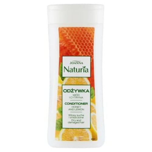 Joanna Naturia Conditioner For Dry And Damaged Hair Honey And Lemon 200g
