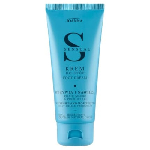 Joanna Sensual Foot Cream for Women with Urea, Goat's Milk and Prebiotics