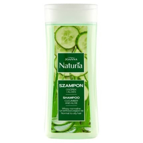 Joanna Naturia Shampoo For Normal And Oily Hair Cucumber And Aloe 200ml
