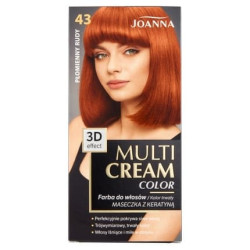 Joanna Multi Cream Color Hair Dye 43 Fiery Red