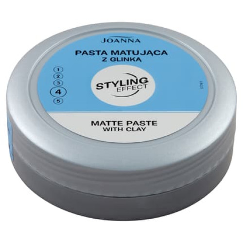 Joanna Styling Effect Mattifying Paste with Clay for Hair 100g